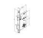 Zamek ABLOY 72/55 lakier fiński lewy
