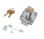 Zamek meblowy ZMB4 niklowany