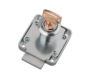 Zamek meblowy ZMB4 niklowany