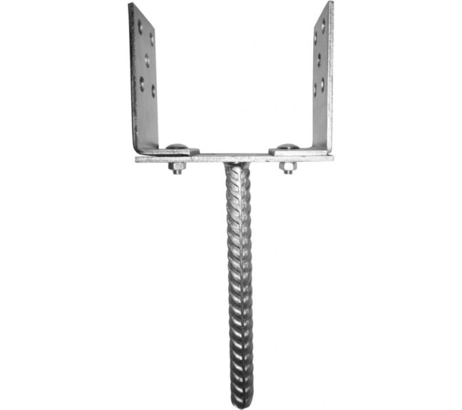 Łącznik buduowlany regulowany do wmurowania