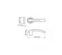 Klamka kr. DH-T-22-AB