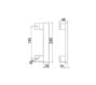 Uchwyt drzwiowy aluminiowy HARCO 195 mm czarny