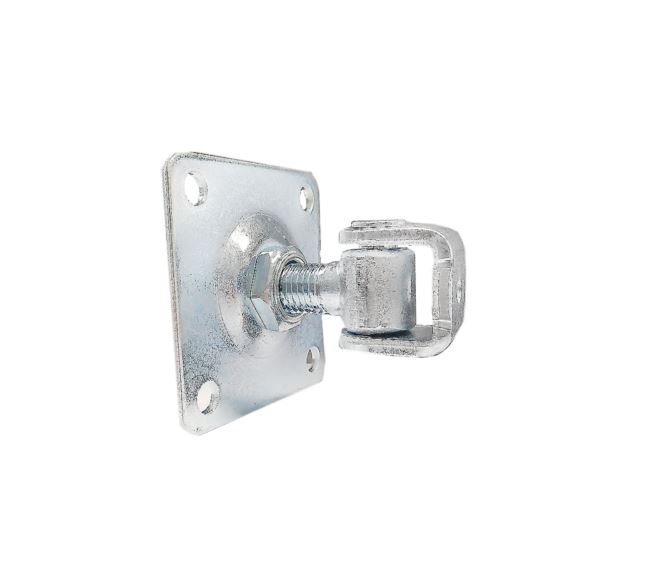 Zawias reg. M20 przyk. podstawa kwadrat 100x100
