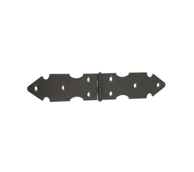 Zawias budowlany 250/32 ozdobny czarny