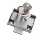 Zamek meblowy ZMB2 niklowany