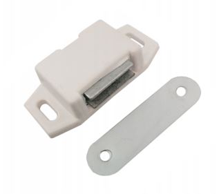 Magnesy meblowe biały