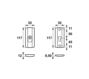 Rozeta AXA PRESTIGE FLEX F6 INOX WB