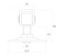 EL element 61,017 Zawias regulowany M20