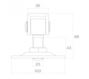 EL element 61,017 Zawias regulowany M20