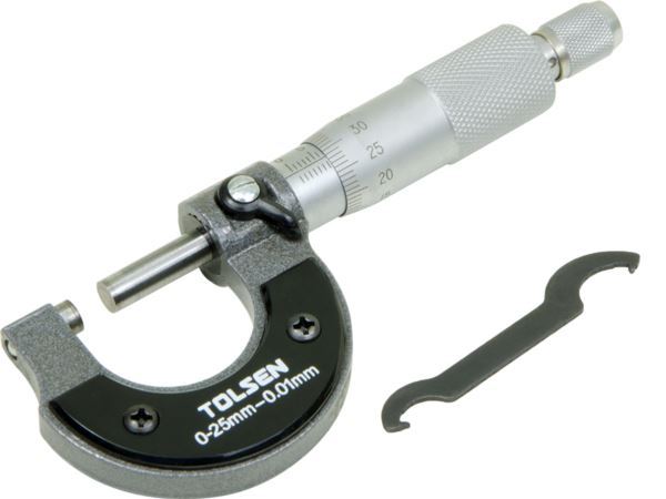 Mikrometr TOLSEN 0-25 mm