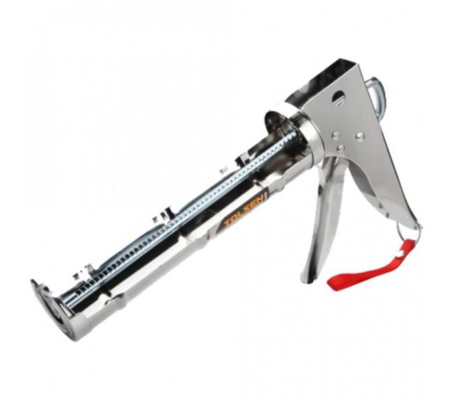 Wyciskacz do mas rynn. TOLSEN 225 mm wzm. chrom