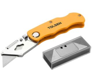 Nóż trapezowy TOLSEN 61x19 mm +5 ostrz.