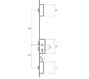 Zasuwnica  MACO Z-TS 16/.../92/8, 2 haki