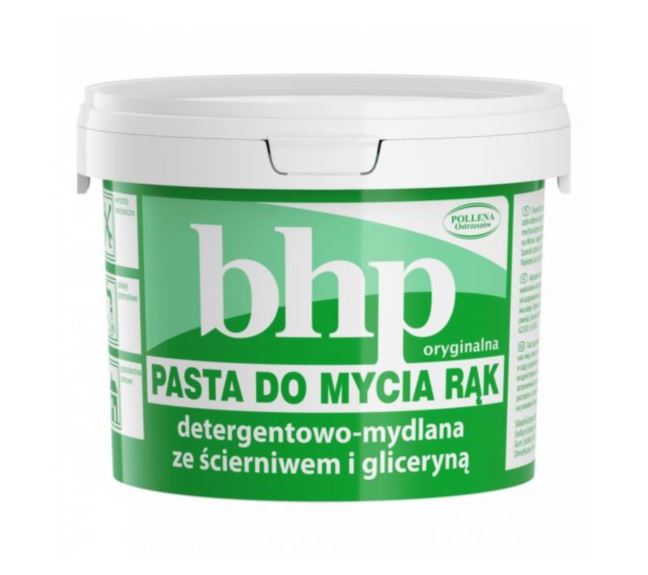 Pasta BHP do mycia rąk ze ścierniwem 500g