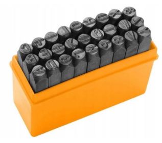 Znaczniki literowe TOLSEN 6mm 27 szt.