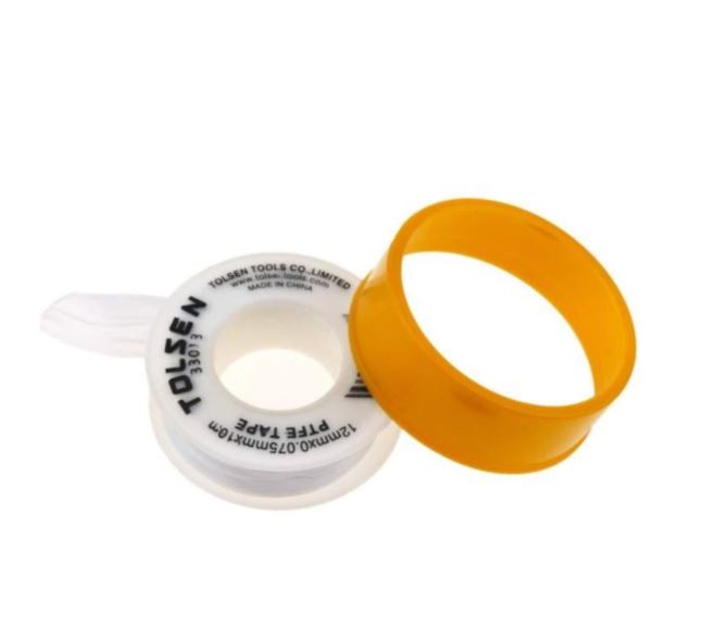 Taśma teflonowa TOLSEN PTFE 12 mmx10 m
