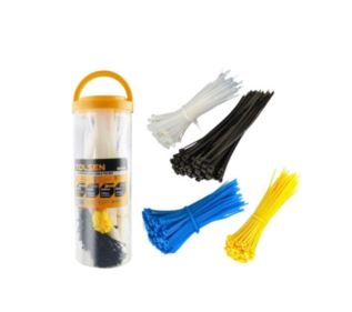 Zestaw opasek zaciskowych TOLSEN 1200 szt.