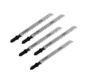 Brzeszczot do drewna TOLSEN T101B 100 mm 5 szt.