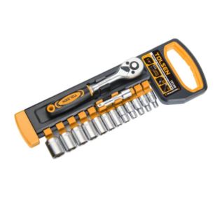 Zestaw nasadek z grzechotką 1/4" M2-M8 14 szt.