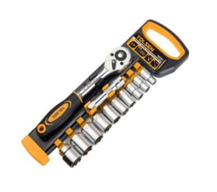 Zestaw nasadek z grzechotką 3/8" M5-M12 12 szt.