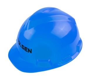 Kask ochronny TOLSEN niebieski
