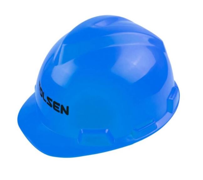 Kask ochronny TOLSEN niebieski