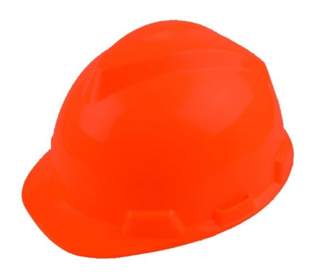 Kask ochronny TOLSEN czerwony