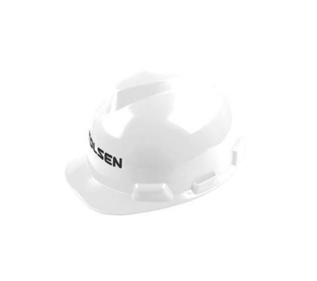 Kask ochronny TOLSEN biały