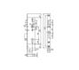 Zamek ESCO zapadkowo ryglowy 92/30 21-789992