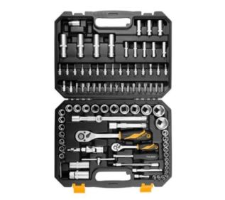 Zestaw nasadek TOLSEN + grzechotki 94 szt