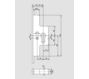 Zasuwnica ROTO ZD C600 16/.../92/08 - 2 haki