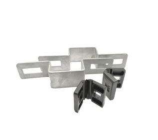 Obejma montażowa 40x60 przelotowa z dystansem oc.