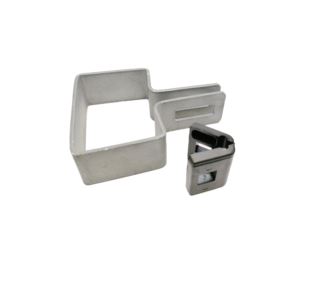 Obejma montażowa 40x60 początkowa z dystansem oc.