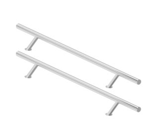 Uchwyt INOX okrągły fi35 skośny dwustr.