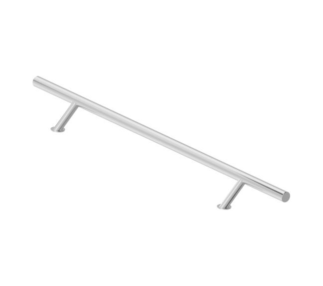 Uchwyt INOX okrągły fi35 skośny jednostr.
