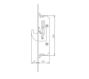 Zasuwnica FUHR 16/55/92/8 W 2 haki, 2 rolki