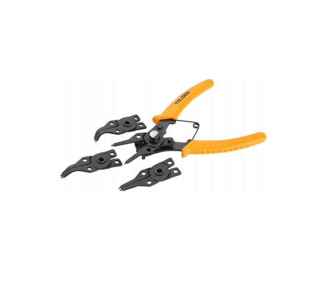 Szczypce seger z wymiennymi końcówkami 160 mm