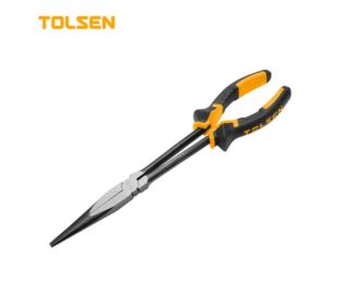 Szczypce o wydłużonym zasięgu TOLSEN proste 280 mm