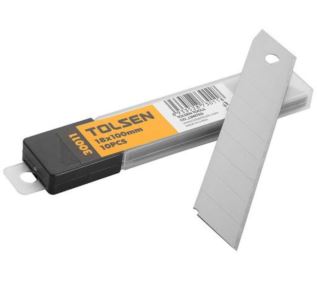 Ostrza do noży do tapet TOLSEN 18x100mm 10 szt.