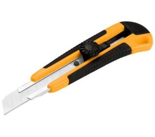 Nóż łamany TOLSEN 18x100mm okrągłe pokrętło