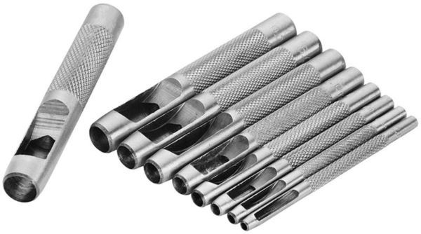 Przebijaki do skór TOLSEN 2,5-10 mm 9 szt.