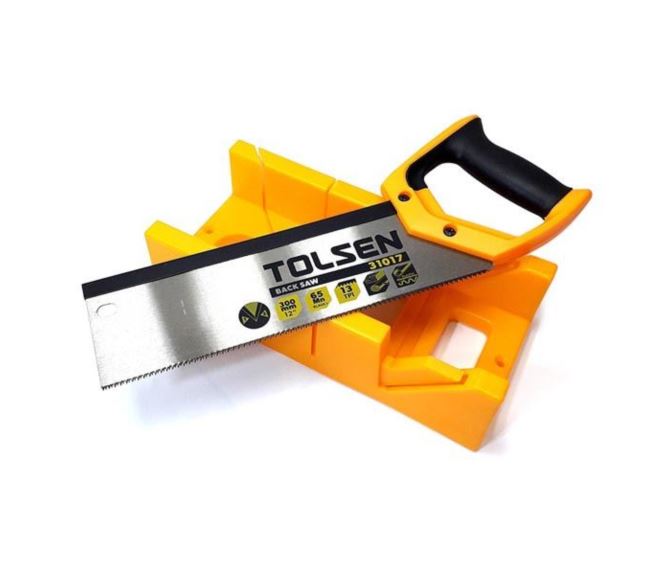 Skrzynka uciosowa z piłą TOLSEN 300x140x70 mm