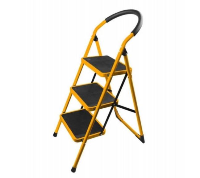 Drabinka stalowa TOLSEN 3 stopnie/150 kg.