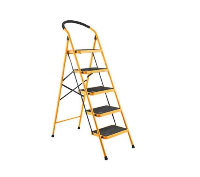 Drabinka stalowa TOLSEN 5 stopni/150 kg.