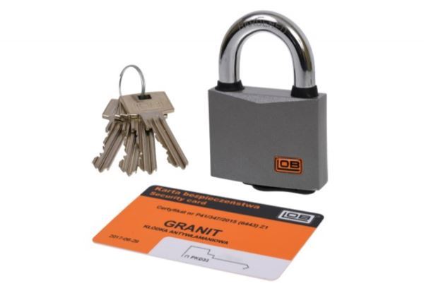 Kłódka LOB bęb.GRANIT 1