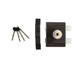 Zamek TYTAN Gerda ZK 2-bęb. grafit