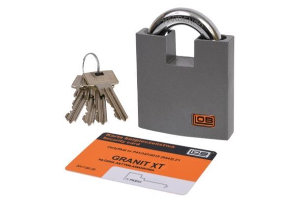 Kłódka LOB bęb.GRANIT 2