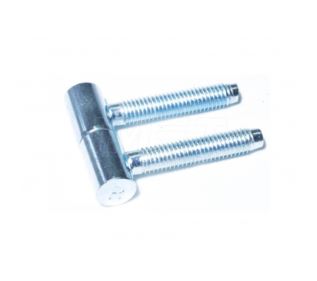 Zawias czopowy wkręcany 12/40 ocynk srebrny