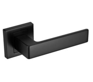 Klamka kr. APOLLO kwadrat czarna