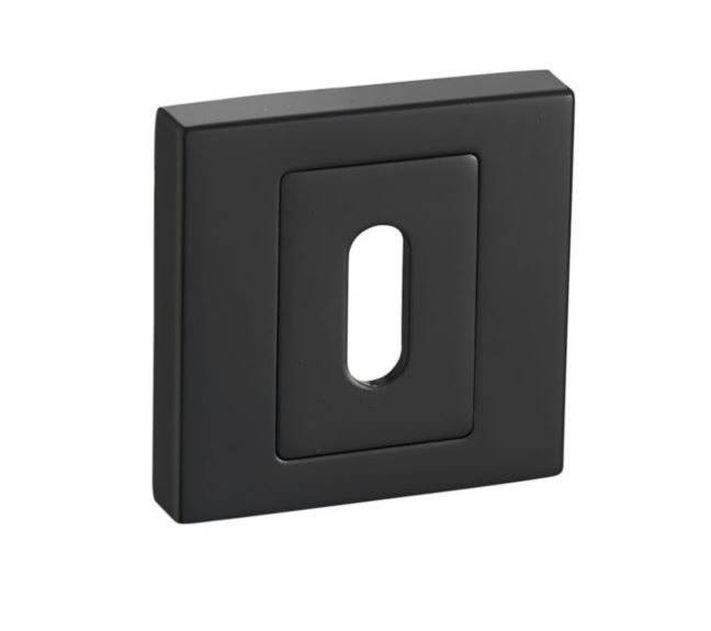 Szyld krótki RNQ kwadratowy czarny